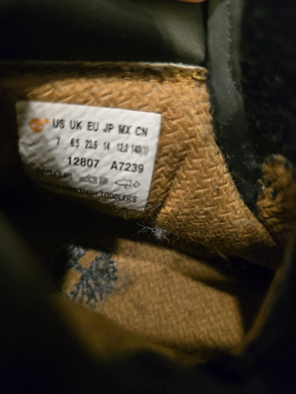 Timberland classic inch
